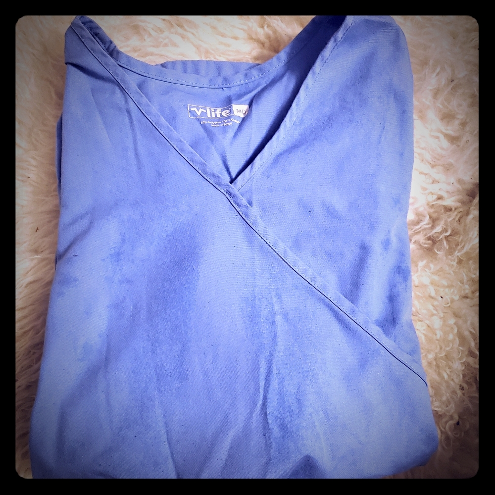 V Life Scrub Top